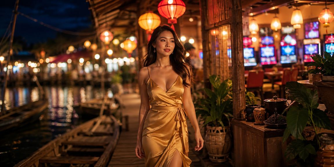 Cảnh quán cà phê Ninh Bình – người dùng xem xét và phân tích kèo cẩn thận trước khi đặt